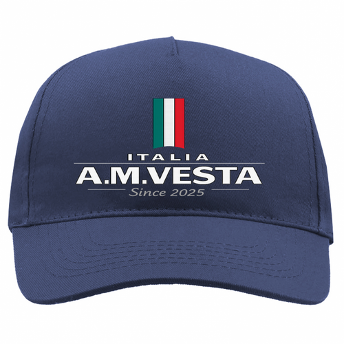 Baseball Cap Premium italia design a.m vesta.