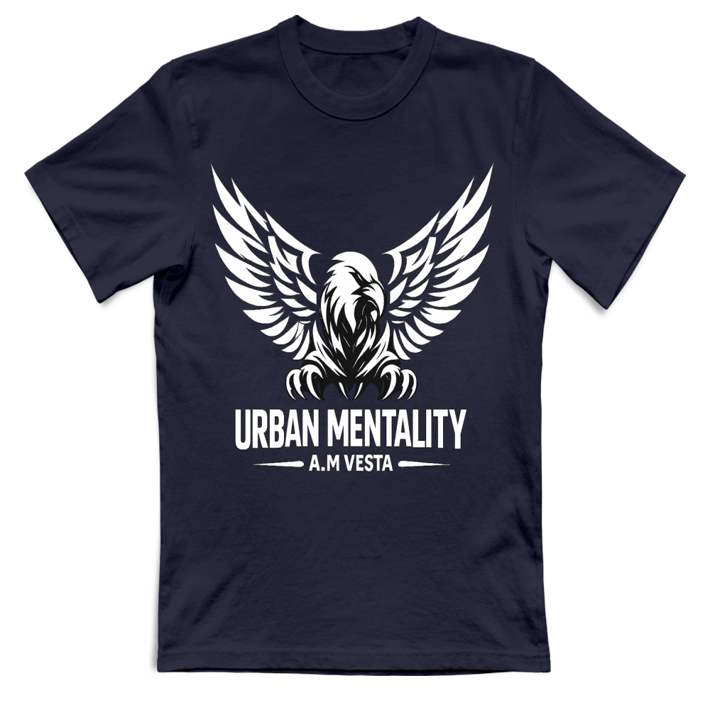 T-Shirt Unisex Urban Mentality - 7 Colori - Design Esclusivo A.M Vesta | Streetwear Premium | A.M Vesta | navy
