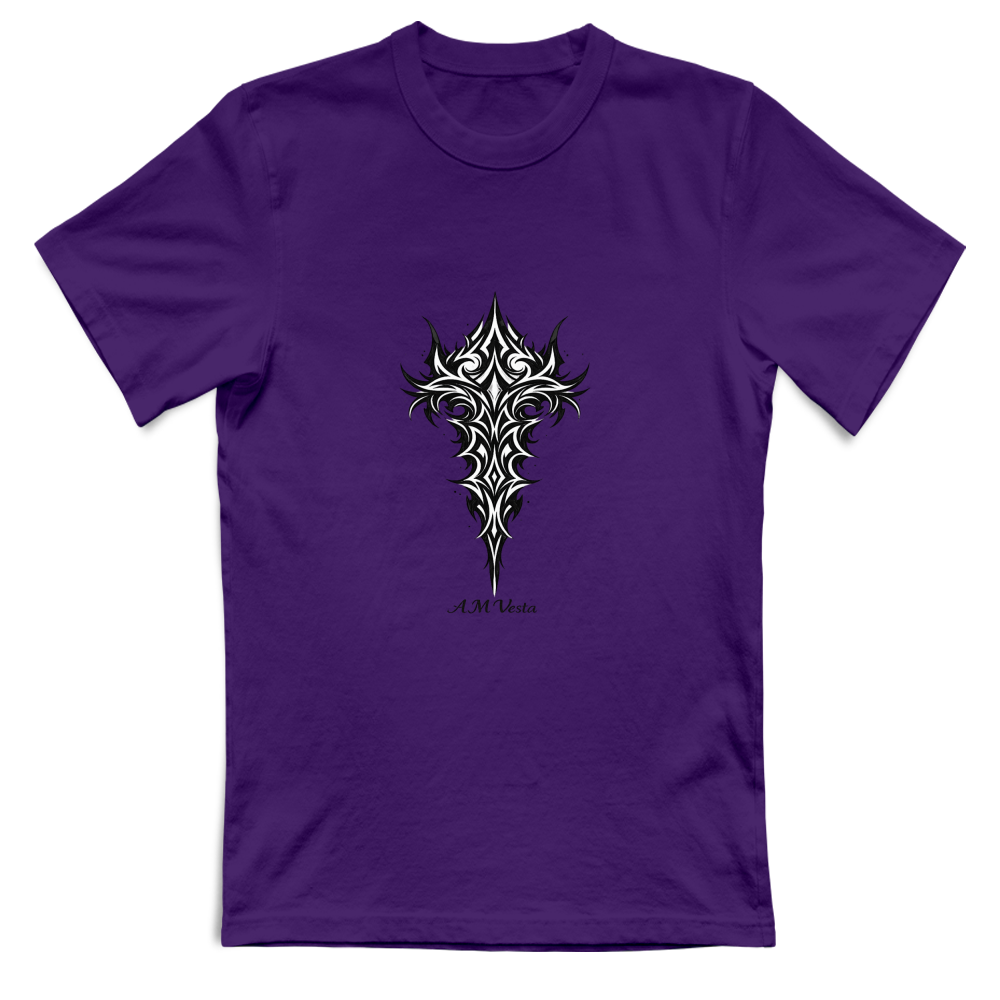 T-Shirt Unisex Tribal - Design Esclusivo A.M Vesta | Streetwear Premium | A.M Vesta | deepberry