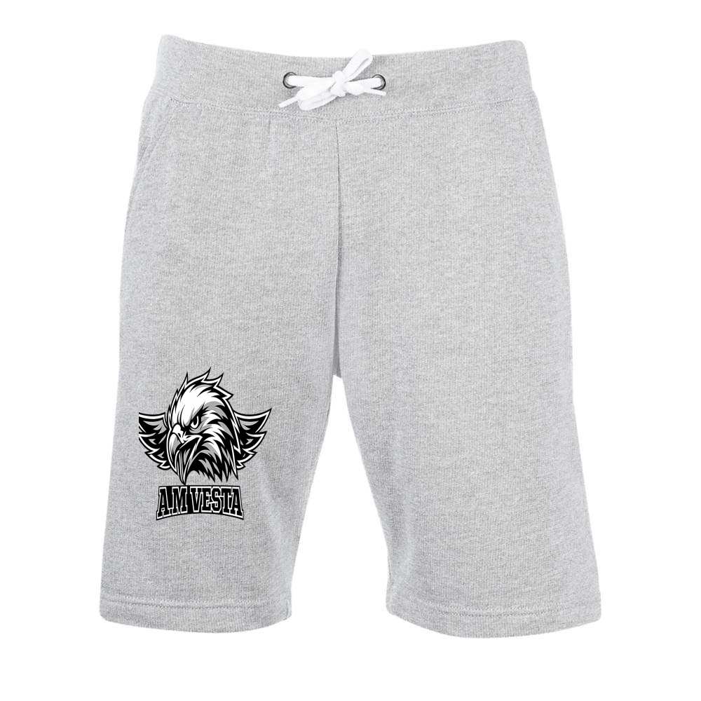 Pantaloncino Unisex Logo A.M Vesta - Sportivo 3 Colori - Design Esclusivo | Streetwear Premium | A.M Vesta | heathergrey
