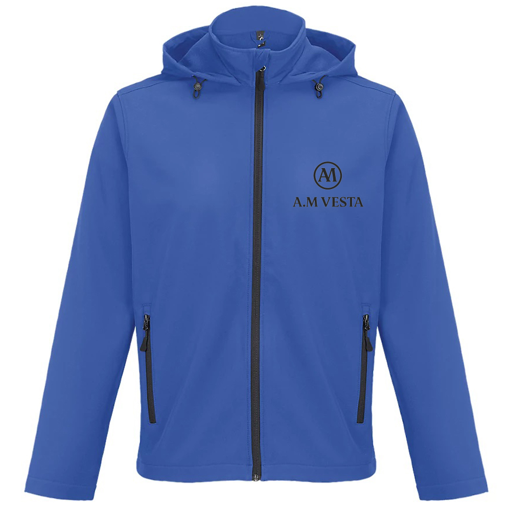 Giacca con Cappuccio Softshell Unisex - Tecnica A.M Vesta. | Streetwear Premium | A.M Vesta | blueroyal