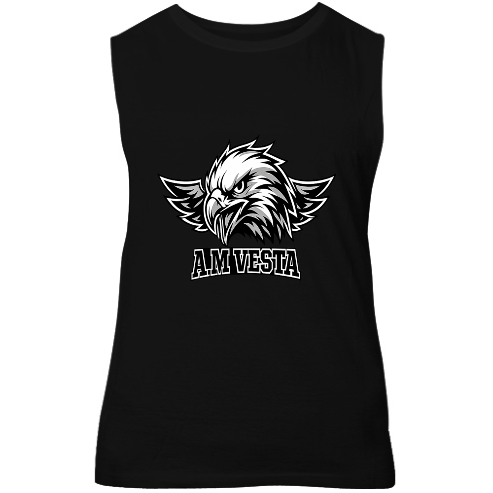 Canotta Unisex Logo A.M Vesta - 7 Colori - Design Esclusivo | Streetwear Premium | A.M Vesta | black