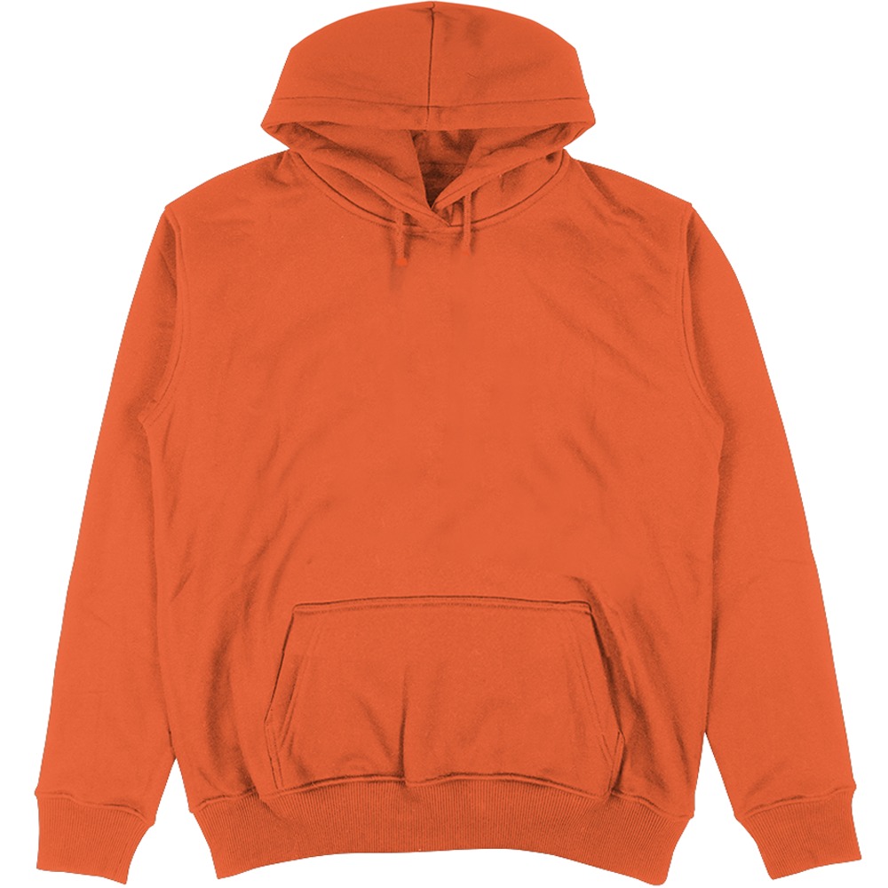 Felpa Unisex con Cappuccio vivi la tua passione in bici | Streetwear Premium | A.M Vesta | orange