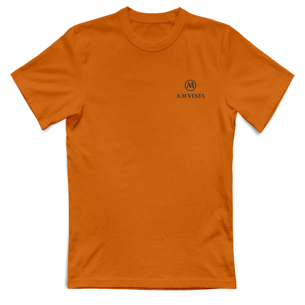 T-Shirt Unisex Classica - Essenziale A.M Vesta. | Streetwear Premium | A.M Vesta | orange Unisex