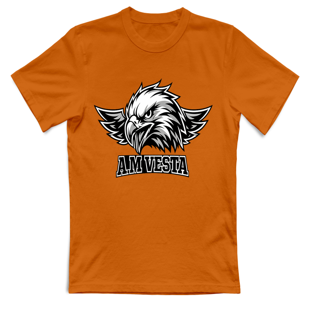T-Shirt Unisex Logo A.M Vesta - 18 Colori - Design Esclusivo | Streetwear Premium | A.M Vesta | orange