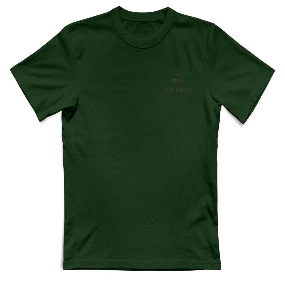 T-Shirt Unisex Classica - Essenziale A.M Vesta. | Streetwear Premium | A.M Vesta | bottlegreen Unisex