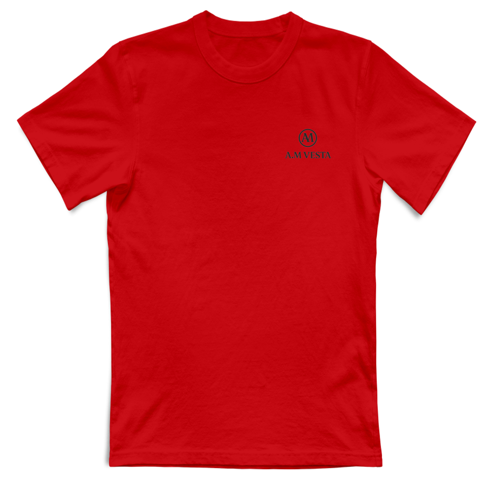 T-Shirt Unisex Classica - Essenziale A.M Vesta. | Streetwear Premium | A.M Vesta | red Unisex