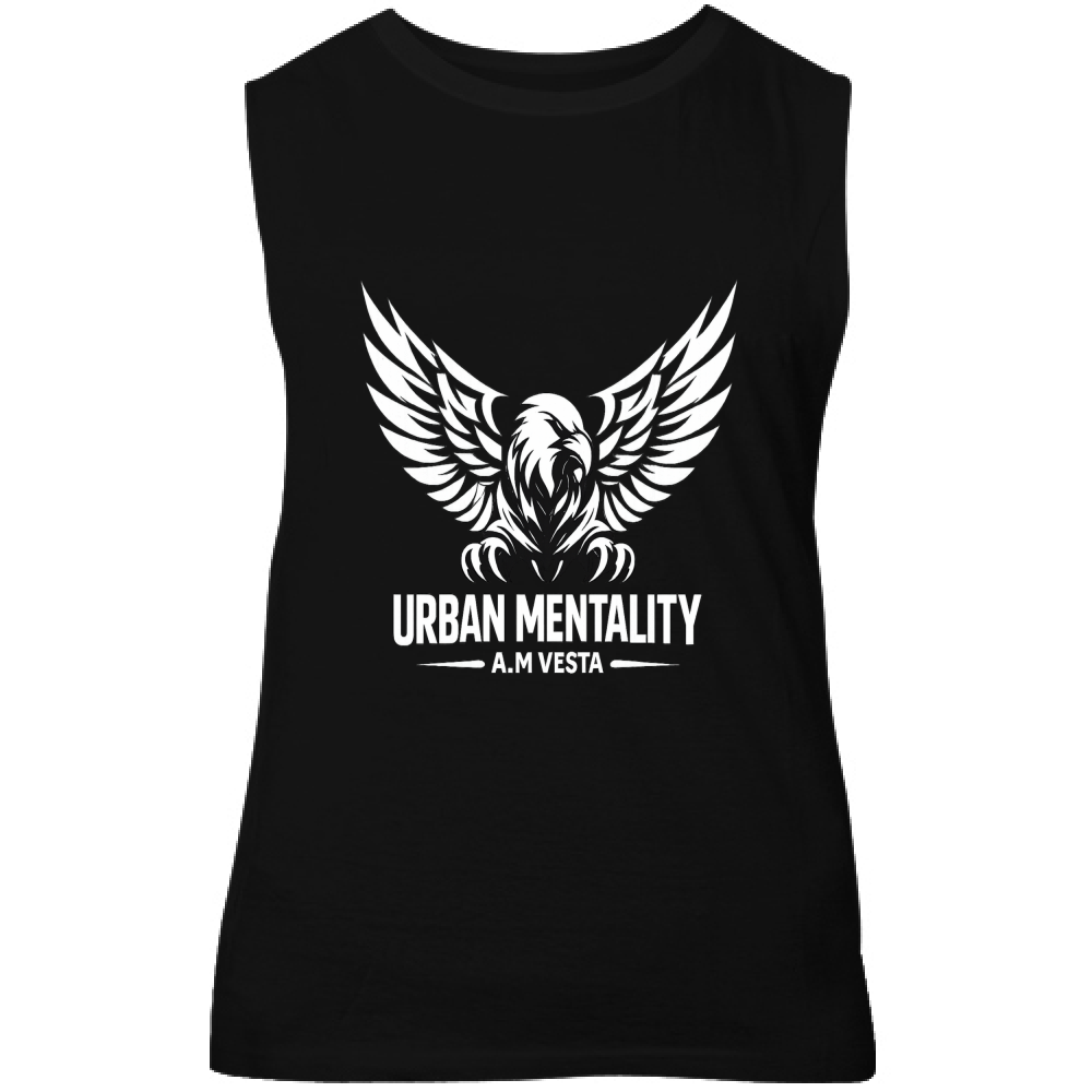 Canotta Unisex Urban Mentality - 6 Colori - Design Esclusivo A.M Vesta | Streetwear Premium | A.M Vesta | black