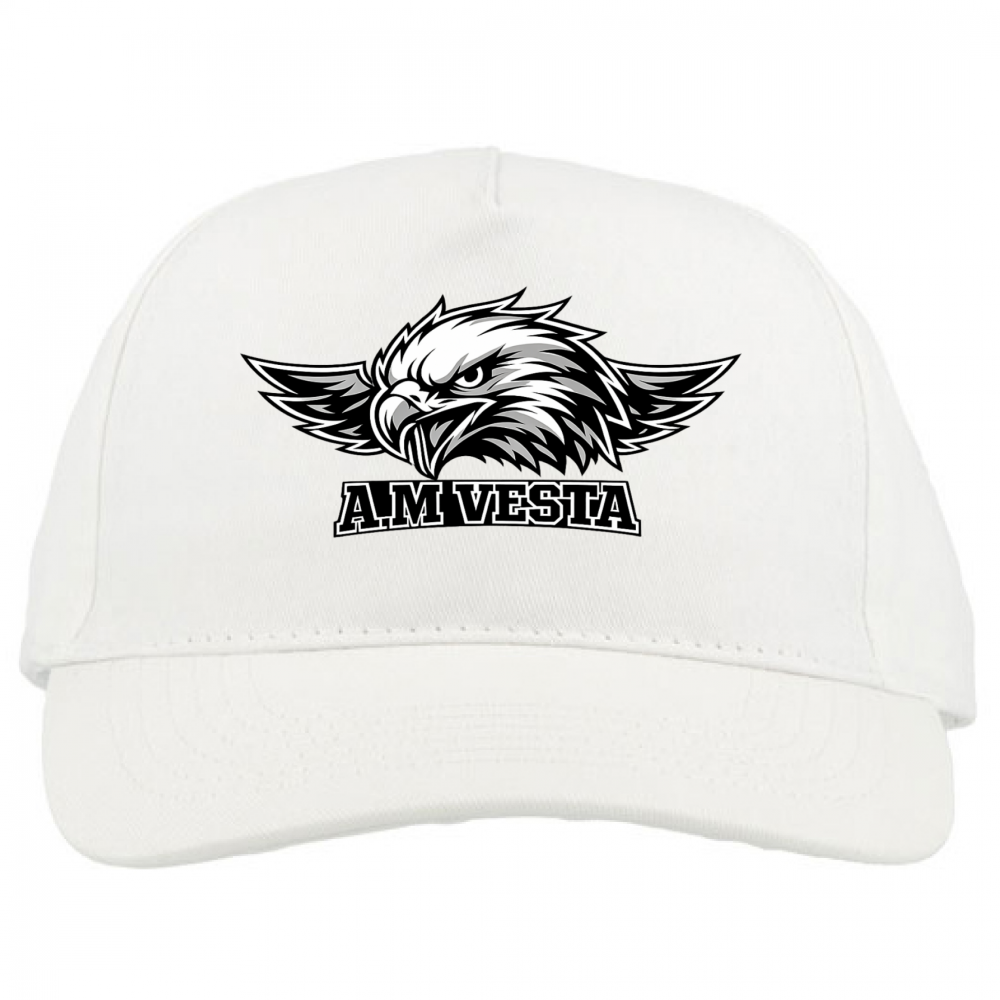 Baseball Cap Unisex Premium Logo A.M Vesta - 4 Colori - Design Esclusivo | Streetwear Premium | A.M Vesta | white T.U.