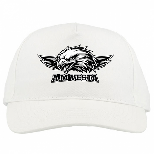 Baseball Cap Unisex Premium Logo A.M Vesta - 4 Colori - Design Esclusivo | Streetwear Premium | A.M Vesta | white T.U.