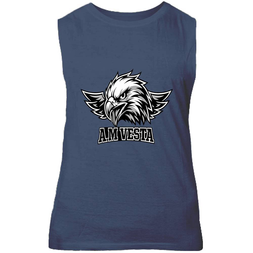 Canotta Unisex Logo A.M Vesta - 7 Colori - Design Esclusivo | Streetwear Premium | A.M Vesta | navy
