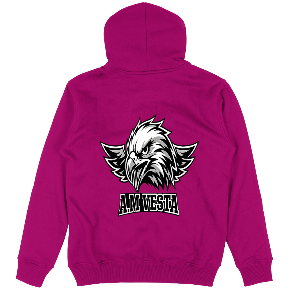 Felpa Unisex con Cappuccio Logo A.M Vesta - 10 Colori - Design Esclusivo | Streetwear Premium | A.M Vesta |