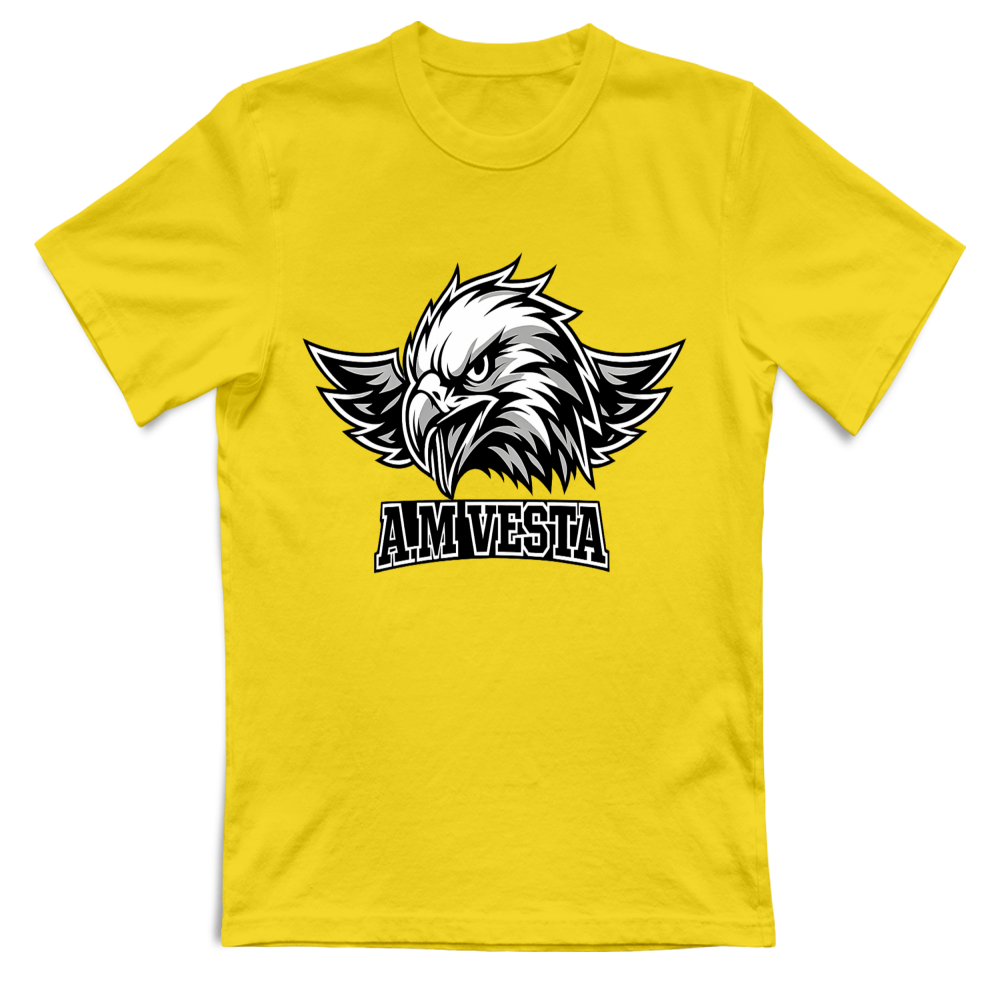 T-Shirt Unisex Logo A.M Vesta - 18 Colori - Design Esclusivo | Streetwear Premium | A.M Vesta | yellow
