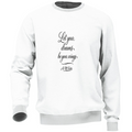 Felpa Unisex Lascia che i Tuoi Sogni Volino - Design Esclusivo A.M Vesta | Streetwear Premium | A.M Vesta | white