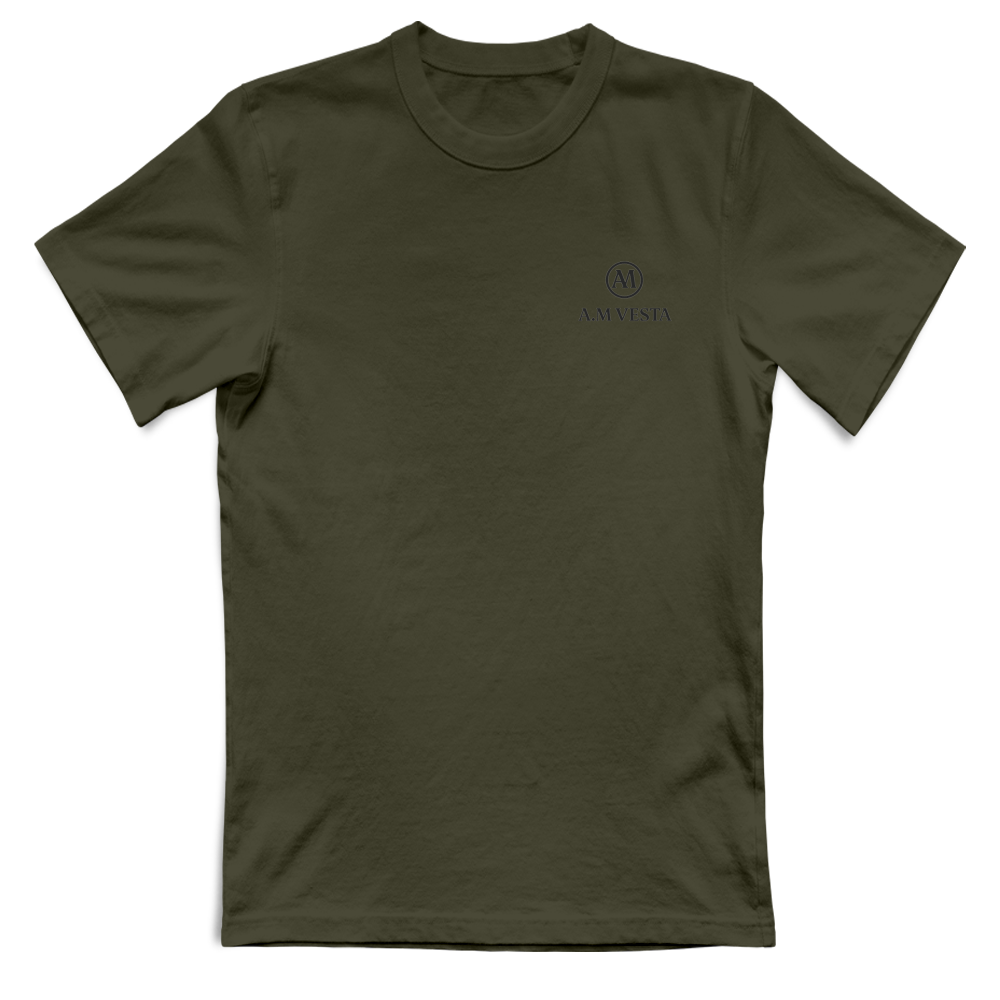 T-Shirt Unisex Classica - Essenziale A.M Vesta. | Streetwear Premium | A.M Vesta | militarygreen Unisex
