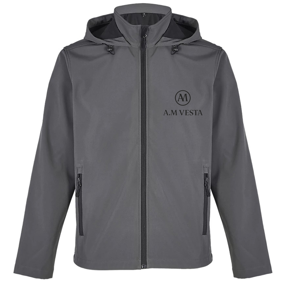 Giacca con Cappuccio Softshell Unisex - Tecnica A.M Vesta. | Streetwear Premium | A.M Vesta | darkgrey