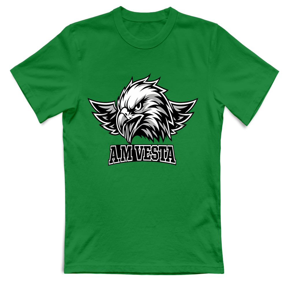 T-Shirt Unisex Logo A.M Vesta - 18 Colori - Design Esclusivo | Streetwear Premium | A.M Vesta | kellygreen
