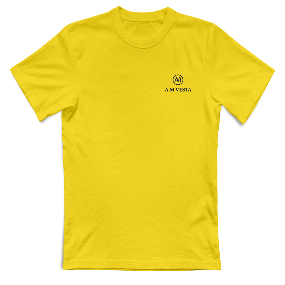 T-Shirt Unisex Classica - Essenziale A.M Vesta. | Streetwear Premium | A.M Vesta | yellow Unisex