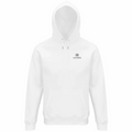 Felpa Organica Unisex con Cappuccio - Sostenibile A.M Vesta | Streetwear Premium | A.M Vesta | white
