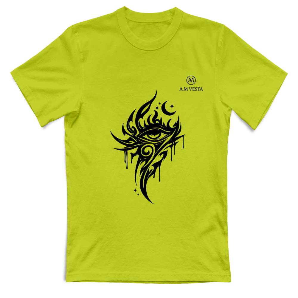 T-Shirt Unisex Tribale - Design Esclusivo A.M Vesta | Streetwear Premium | A.M Vesta | kiwigreen