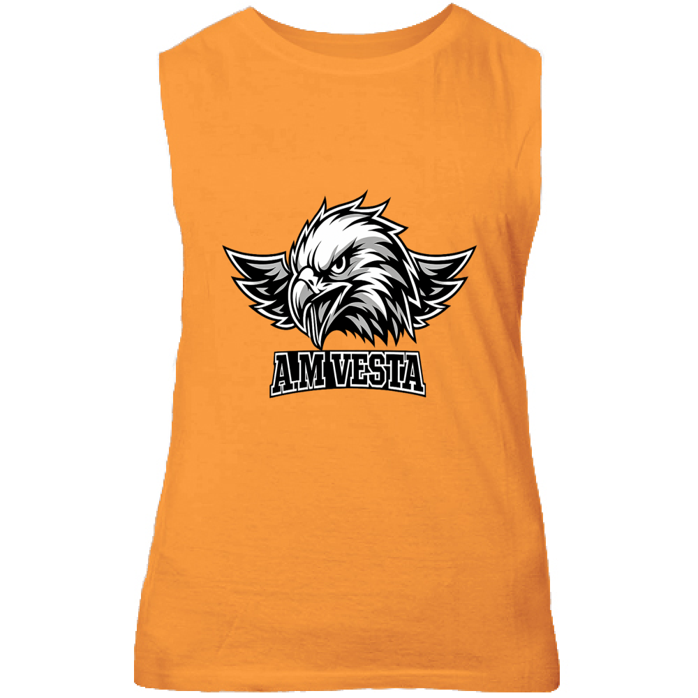 Canotta Unisex Logo A.M Vesta - 7 Colori - Design Esclusivo | Streetwear Premium | A.M Vesta | orange