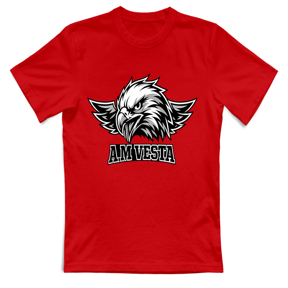 T-Shirt Unisex Logo A.M Vesta - 18 Colori - Design Esclusivo | Streetwear Premium | A.M Vesta | red