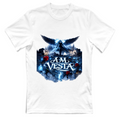T-Shirt Unisex Angelo tra le Rose - Design Esclusivo A.M Vesta | Streetwear Premium | A.M Vesta | white