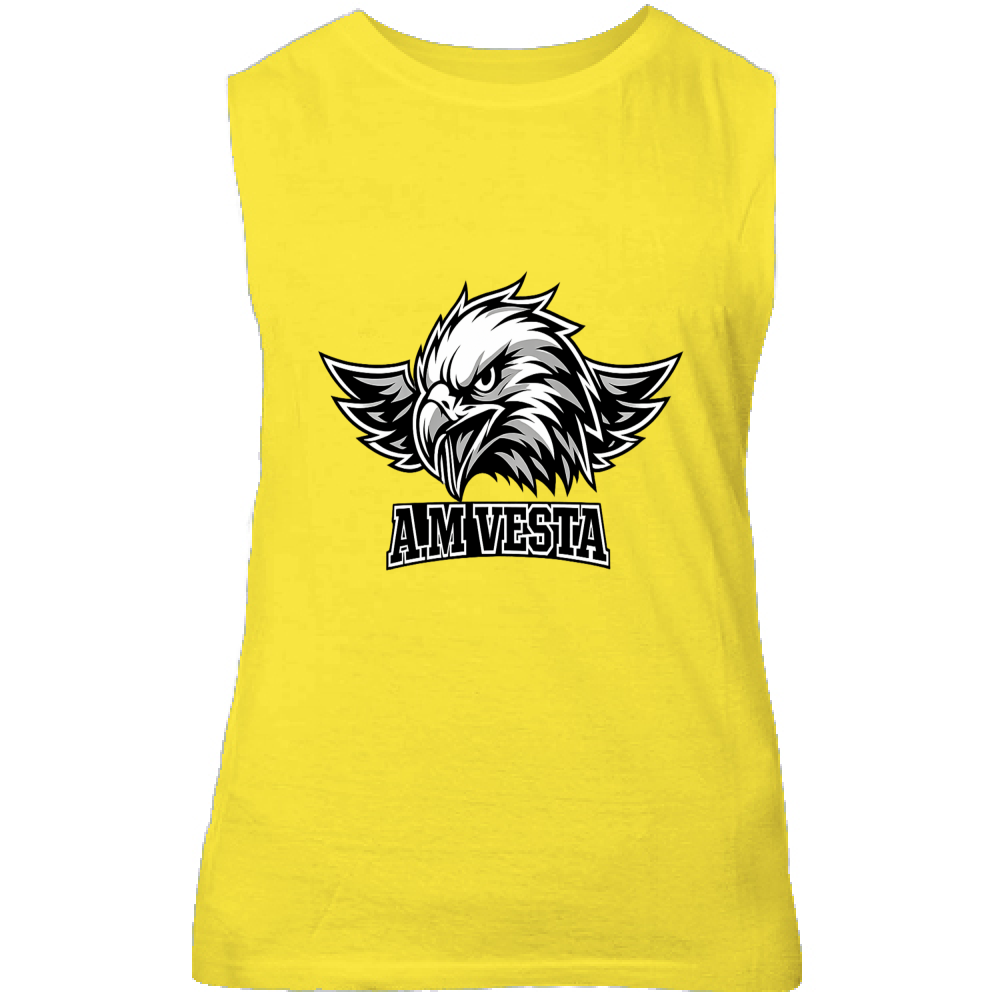 Canotta Unisex Logo A.M Vesta - 7 Colori - Design Esclusivo | Streetwear Premium | A.M Vesta | yellow