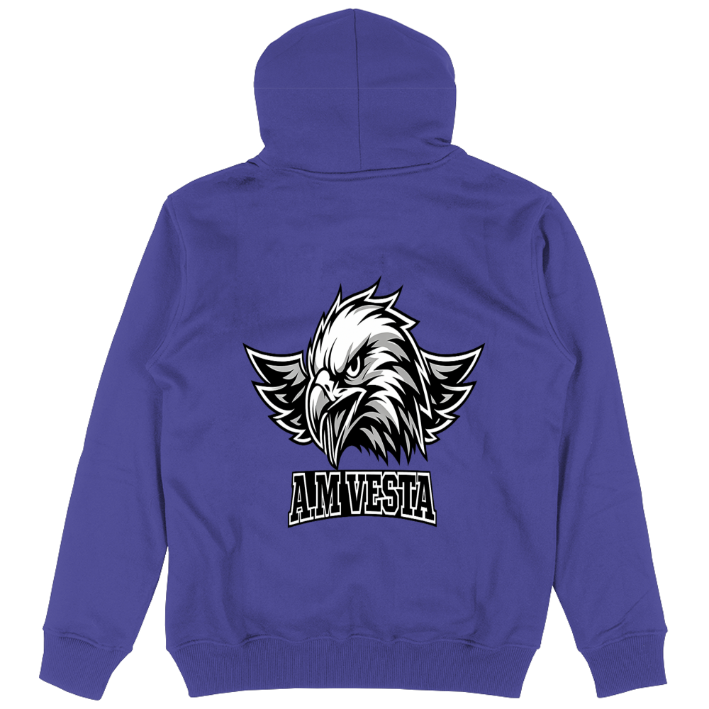 Felpa Unisex con Cappuccio Logo A.M Vesta - 10 Colori - Design Esclusivo | Streetwear Premium | A.M Vesta |