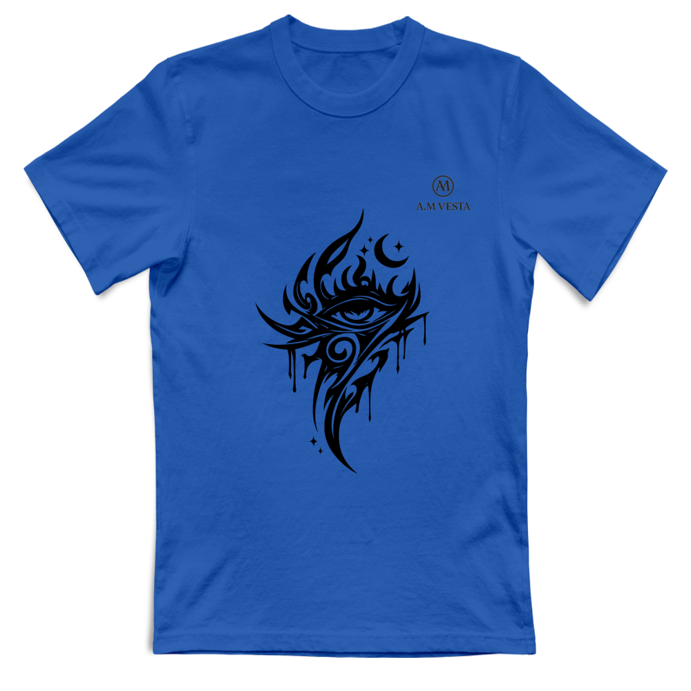 T-Shirt Unisex Tribale - Design Esclusivo A.M Vesta | Streetwear Premium | A.M Vesta | blueroyal