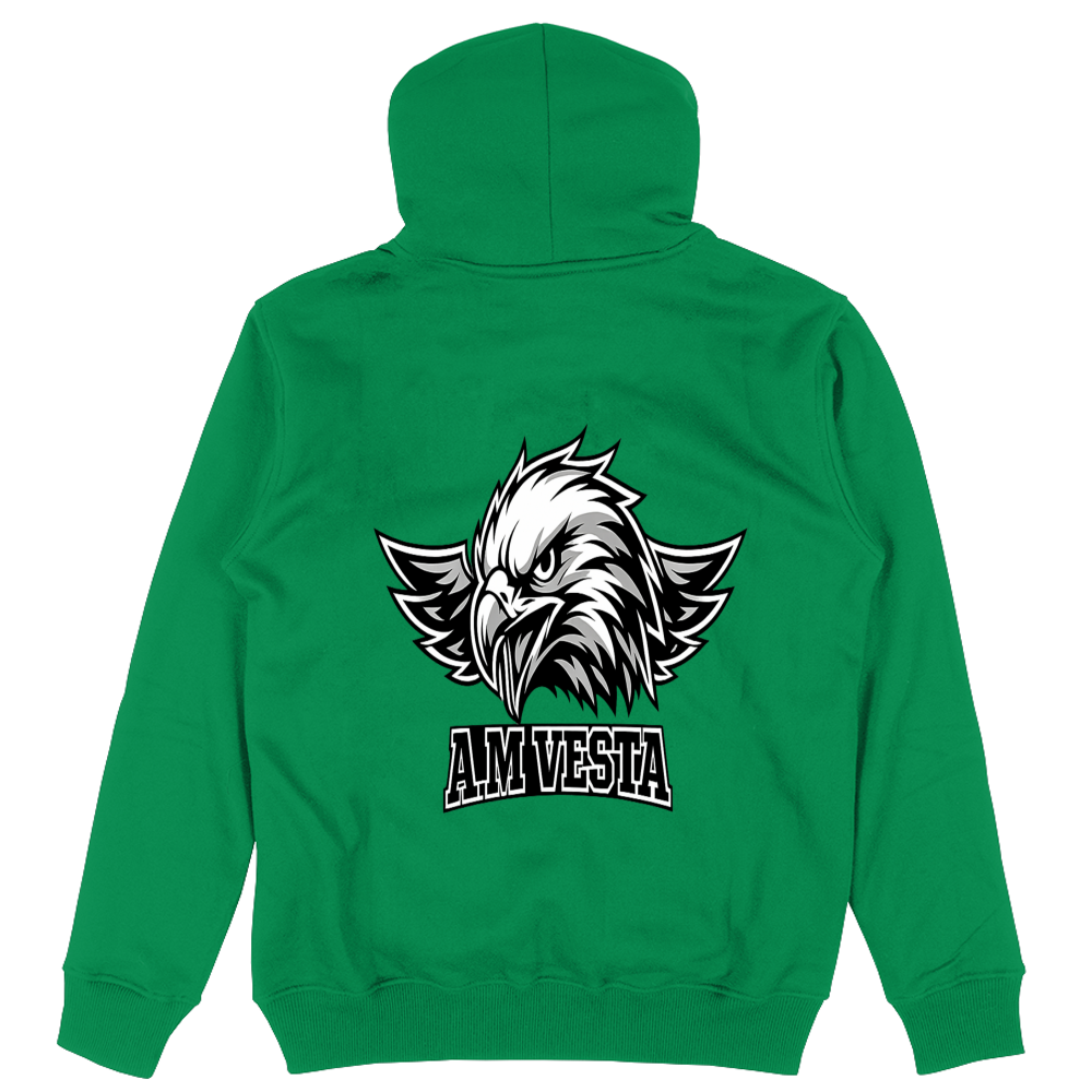 Felpa Unisex con Cappuccio Logo A.M Vesta - 10 Colori - Design Esclusivo | Streetwear Premium | A.M Vesta |
