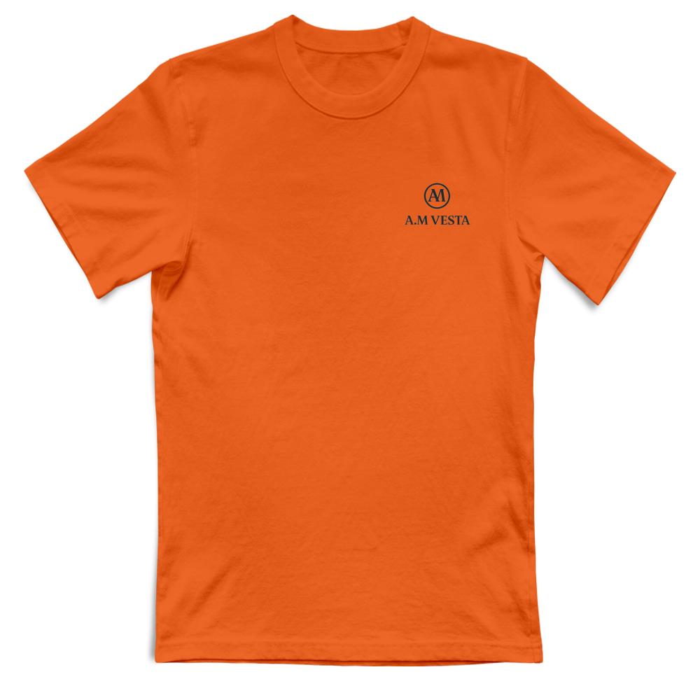T-Shirt Unisex Classica - Essenziale A.M Vesta. | Streetwear Premium | A.M Vesta | neonorange Unisex