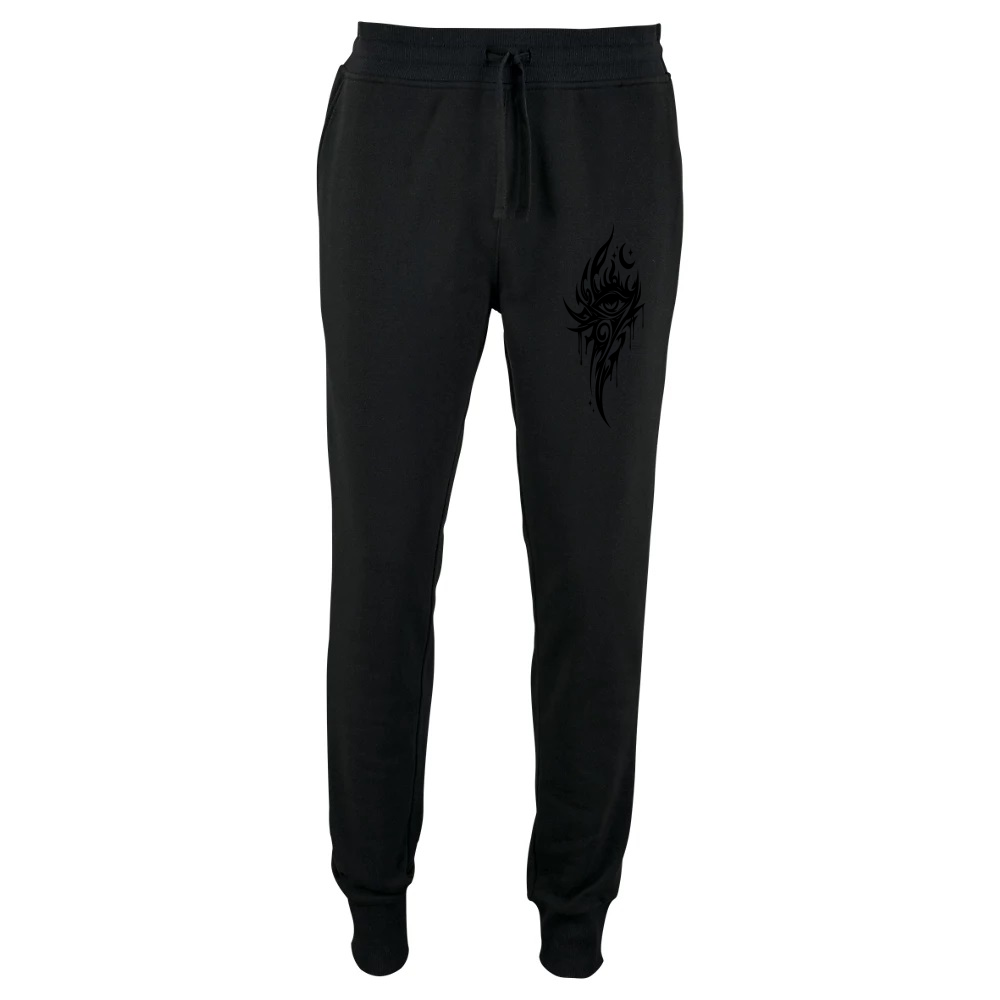 Pantalone Tuta Tribal - Design Esclusivo A.M Vesta. | Streetwear Premium | A.M Vesta | black