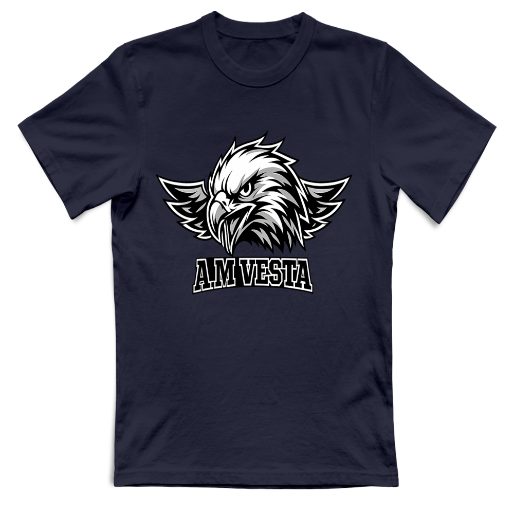 T-Shirt Unisex Logo A.M Vesta - 18 Colori - Design Esclusivo | Streetwear Premium | A.M Vesta | navy