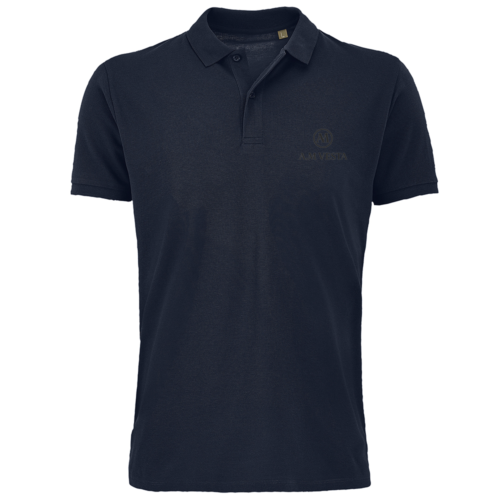 Polo Unisex Classica - Stile Elegante A.M Vesta. | Streetwear Premium | A.M Vesta | navy