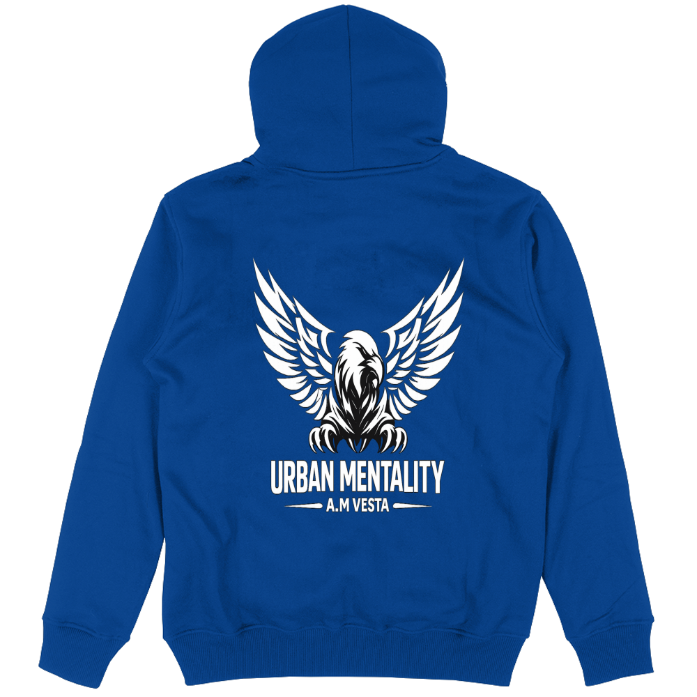 Felpa Unisex Urban Mentality con Cappuccio - 9 Colori - Design Esclusivo A.M Vesta | Streetwear Premium | A.M Vesta |