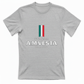 T-Shirt Unisex Italia - Design Esclusivo A.M Vesta | Streetwear Premium | A.M Vesta | greymarble