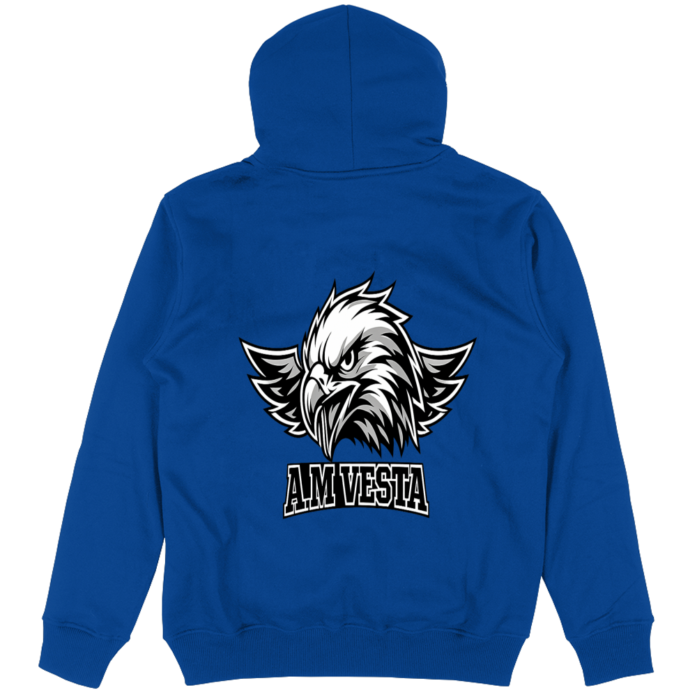Felpa Unisex con Cappuccio Logo A.M Vesta - 10 Colori - Design Esclusivo | Streetwear Premium | A.M Vesta |