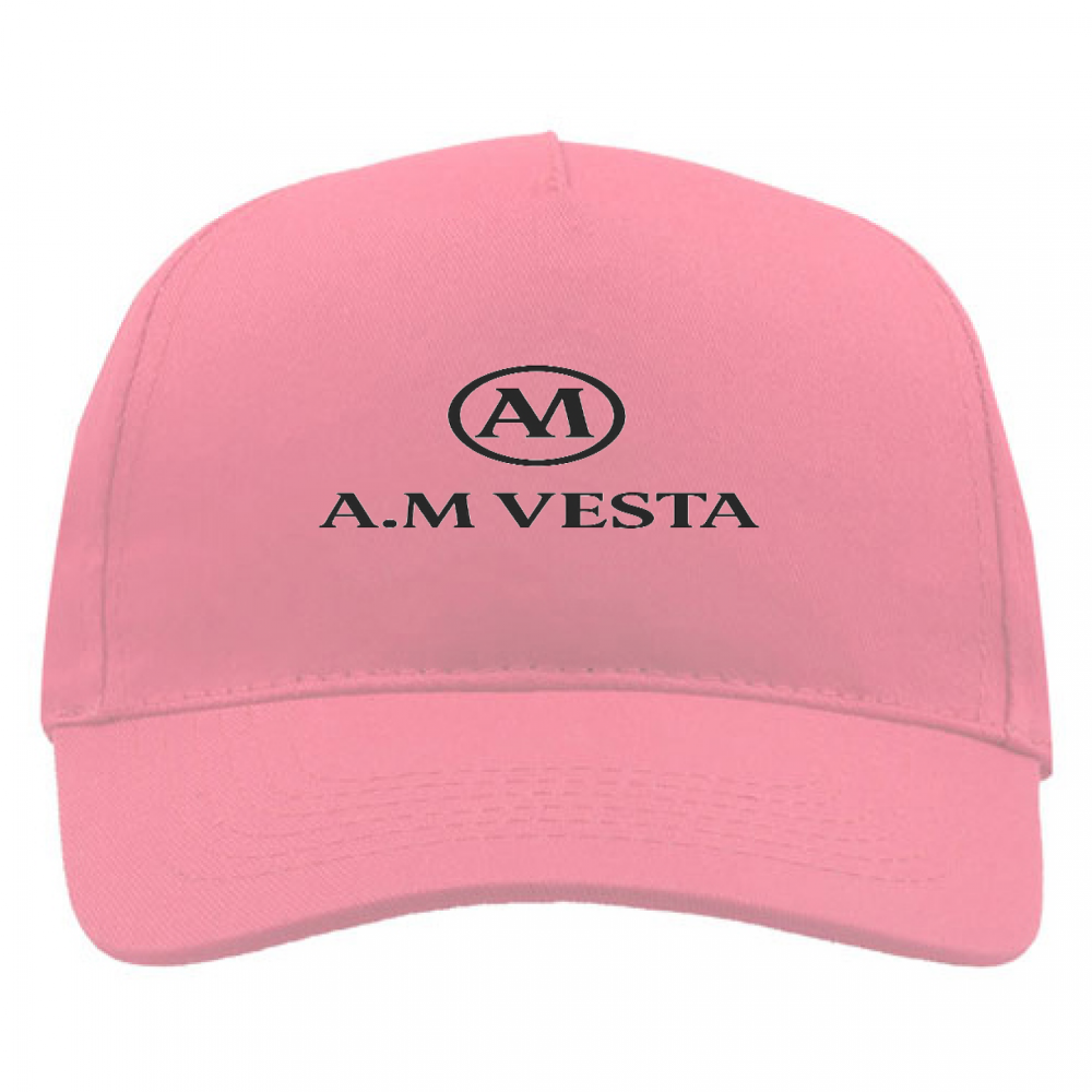 Baseball Cap Unisex - Cappellino Classico A.M Vesta. | Streetwear Premium | A.M Vesta | pink T.U.