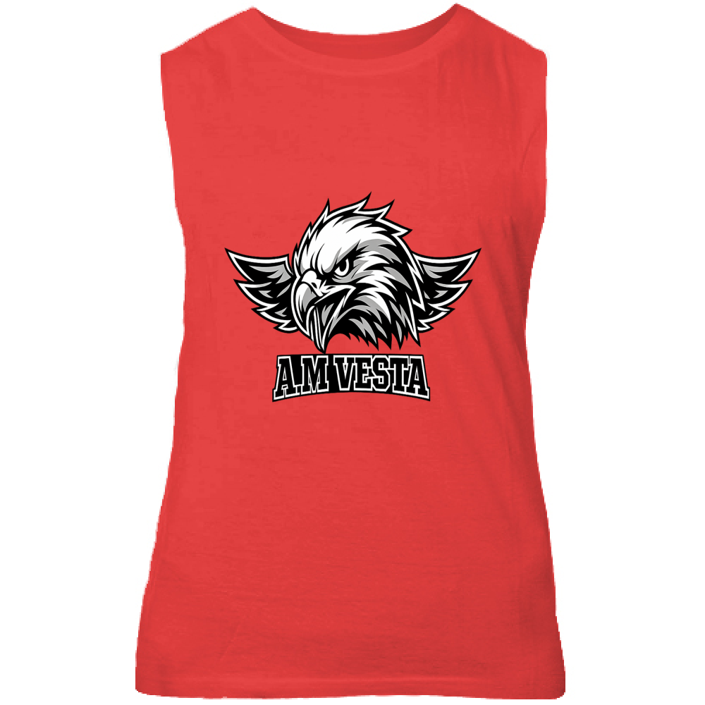 Canotta Unisex Logo A.M Vesta - 7 Colori - Design Esclusivo | Streetwear Premium | A.M Vesta | red