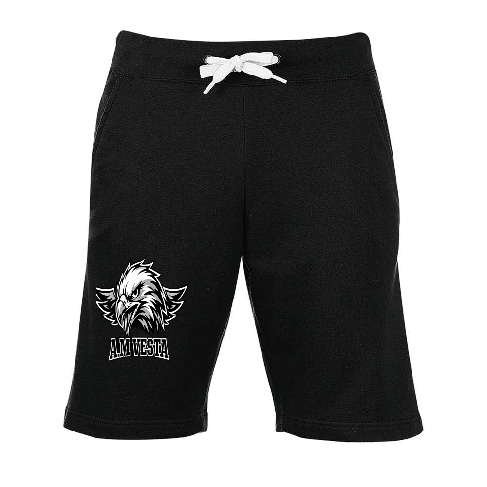 Pantaloncino Unisex Logo A.M Vesta - Sportivo 3 Colori - Design Esclusivo | Streetwear Premium | A.M Vesta | black