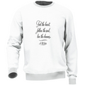 Felpa Unisex Senti il Cuore - Design Esclusivo A.M Vesta | Streetwear Premium | A.M Vesta | white