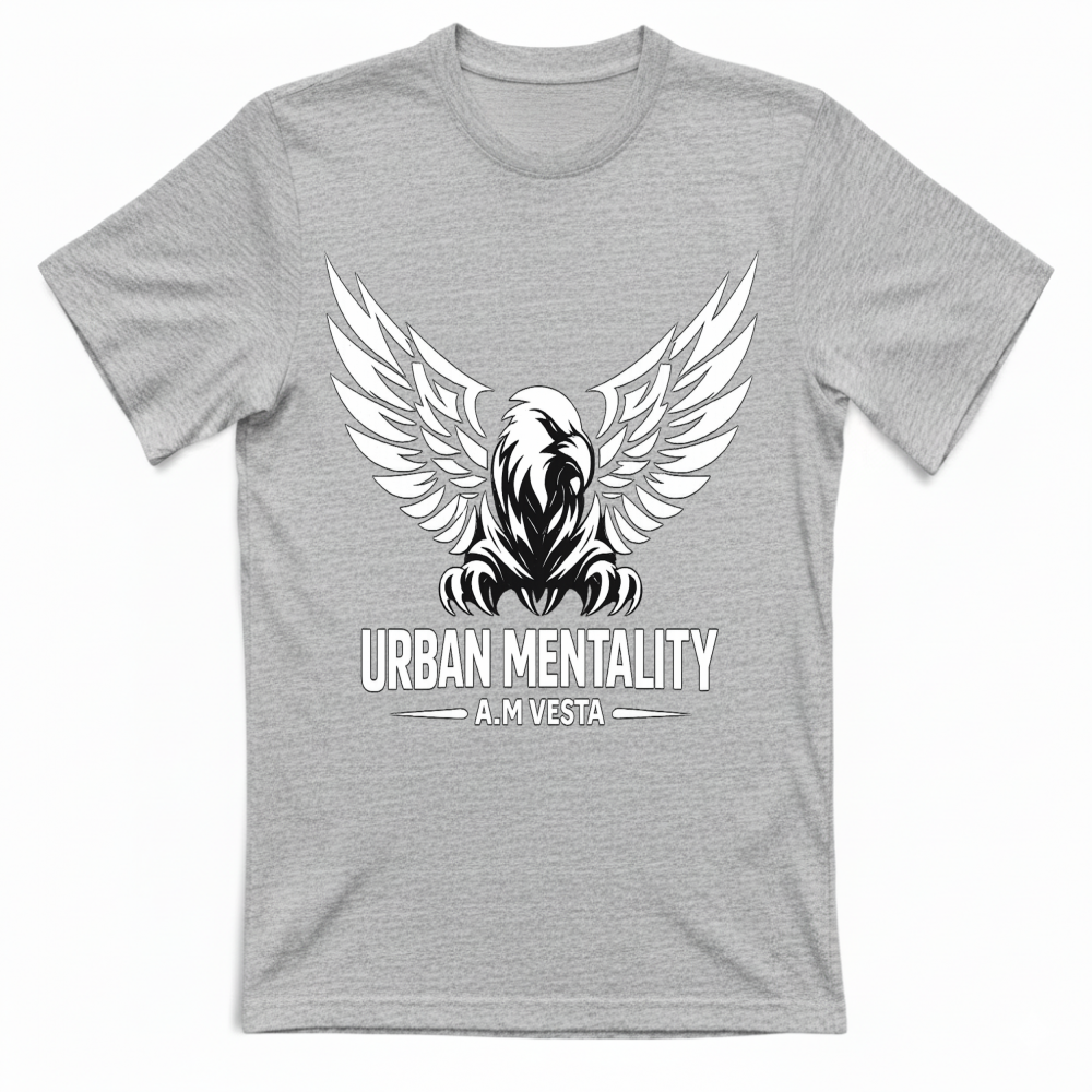 T-Shirt Unisex Urban Mentality - 7 Colori - Design Esclusivo A.M Vesta | Streetwear Premium | A.M Vesta | greymarble