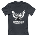 T-Shirt Unisex Urban Mentality Taglie Forti - 5 Colori - Design Esclusivo A.M Vesta | Streetwear Premium | A.M Vesta | darkgrey