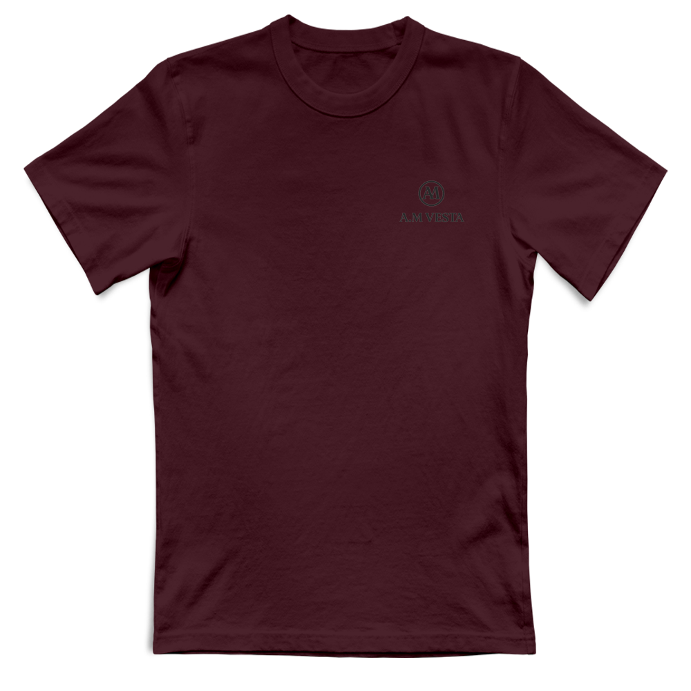 T-Shirt Unisex Classica - Essenziale A.M Vesta. | Streetwear Premium | A.M Vesta | bordeaux Unisex
