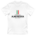 T-Shirt Unisex Italia White - Design Esclusivo A.M Vesta | Streetwear Premium | A.M Vesta | white