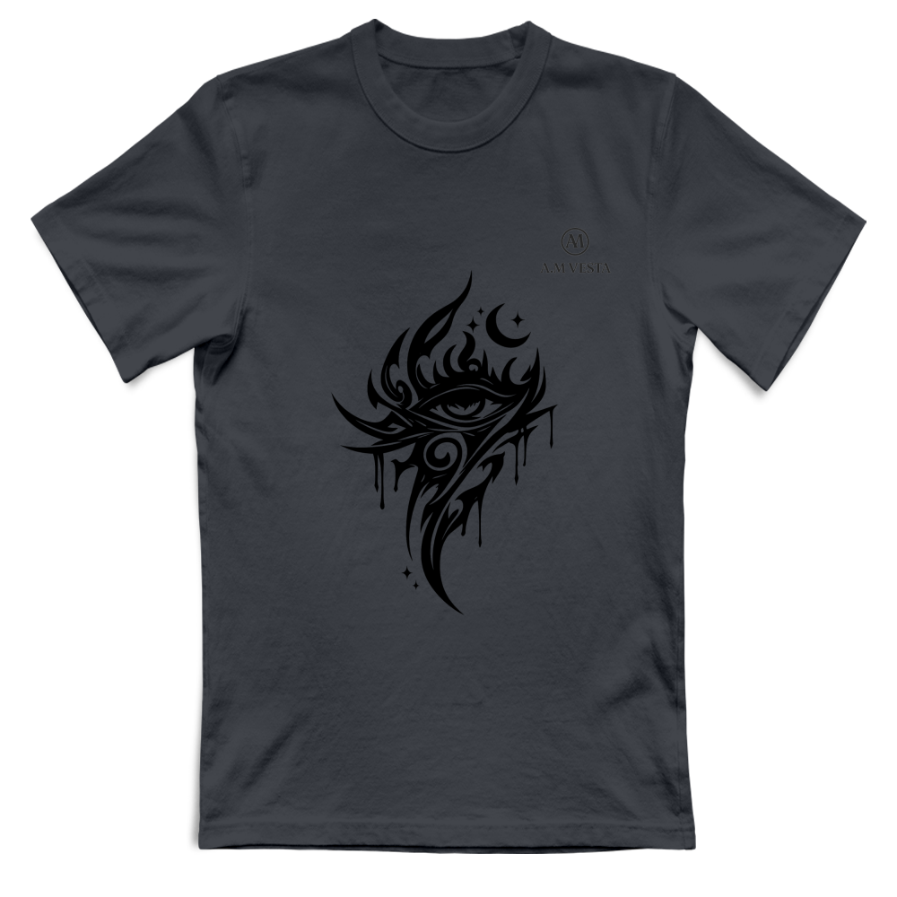 T-Shirt Unisex Tribale - Design Esclusivo A.M Vesta | Streetwear Premium | A.M Vesta | darkgrey