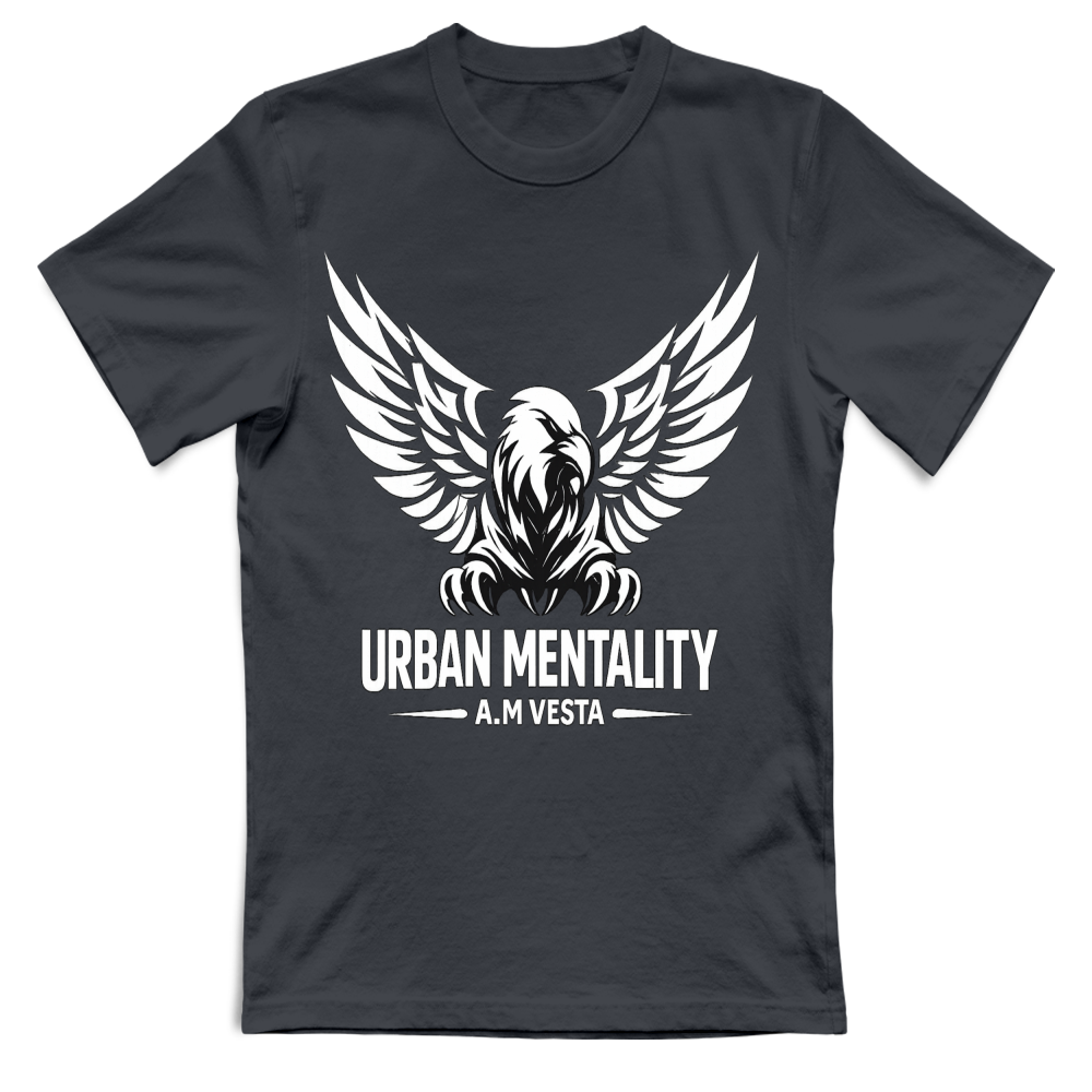 T-Shirt Unisex Urban Mentality - 7 Colori - Design Esclusivo A.M Vesta | Streetwear Premium | A.M Vesta | darkgrey