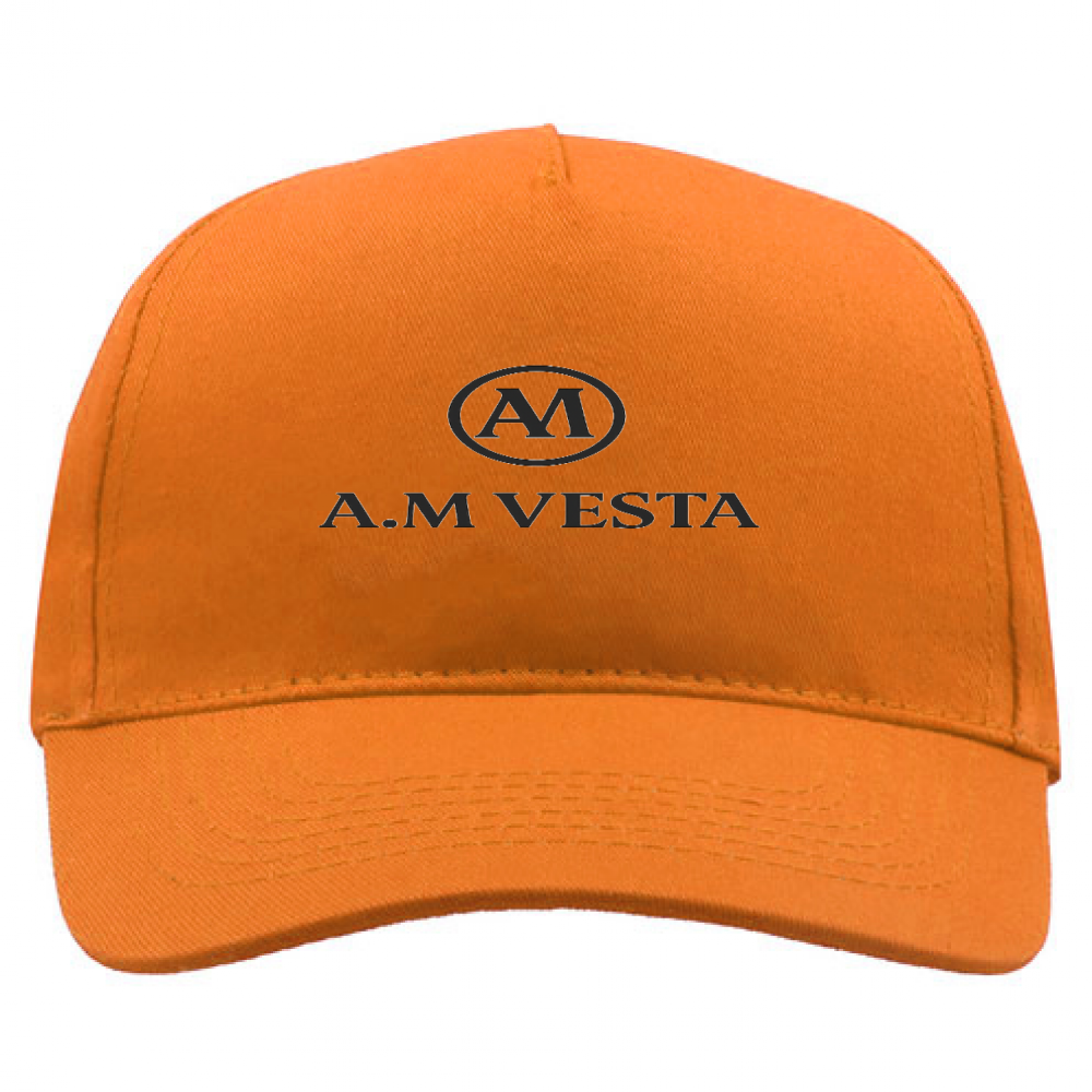 Baseball Cap Unisex - Cappellino Classico A.M Vesta. | Streetwear Premium | A.M Vesta | orange T.U.